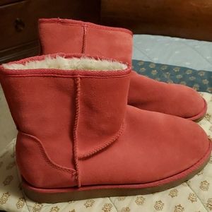 Suede Short Boots